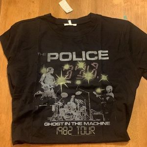 Police graphic tee